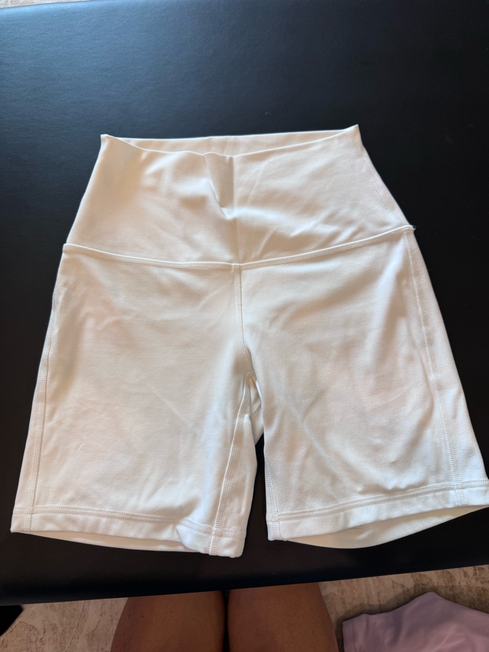 Lululemon align highrise shorts 4 white